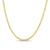 4.1mm Franco Snake Chain Necklace in Hollow 14K Gold - 24"