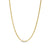 2.65mm Hollow Evergreen Rope Chain Necklace in 10K Gold - 18" - Shryne Diamanti & Co.