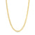 2.0mm Solid Curb Chain Necklace in 14K Gold - Shryne Diamanti & Co.