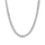 Men's 10 CT. T.W. Certified Lab-Created Diamond Tennis Necklace in 14K White Gold (F/SI2) - 20"