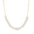 Cultured Freshwater Pearl Choker Necklace in 10K Gold - 16"