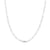 3.4mm Solid Paper Clip Link Chain Necklace in 14K Rose Gold – 18"