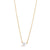 1/3 CT. Certified Pear-Shaped Lab-Created Diamond Solitaire Necklace in 14K Gold