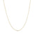 1.0mm Solid Singapore Chain Necklace in 14K Gold - 18"