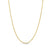 1.25mm Solid Singapore Chain Necklace in 14K White Gold - Shryne Diamanti & Co.