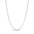 0.85mm Solid Wheat Chain Necklace in 14K White Gold - 18" - Shryne Diamanti & Co.