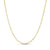 1.25mm Solid Singapore Chain Necklace in 14K Gold - Shryne Diamanti & Co.