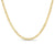 Child's 3.2mm Hollow Curb Chain Necklace in 14K Gold – 16"