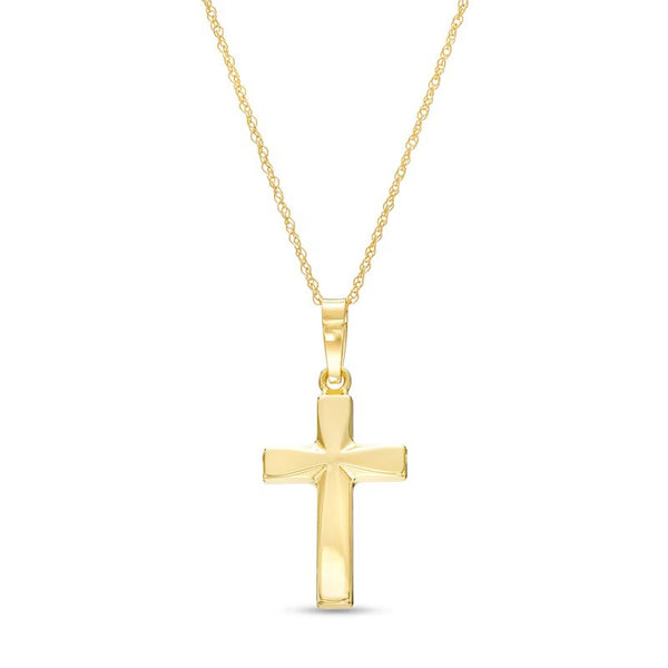 Cross Pendant in 14K Gold