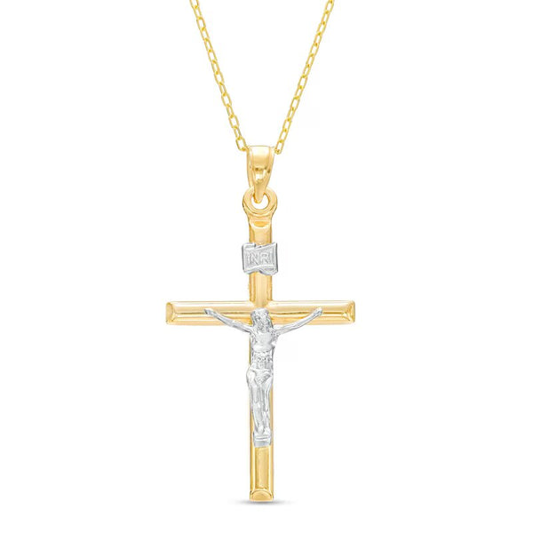 Crucifix Pendant in 14K Gold