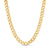 6.3mm Solid Curb Chain Necklace in 10K Gold - 18" - Shryne Diamanti & Co.