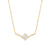 You're the One™1-1/5 CT. T.W. Certified Lab-Created Diamond Chevron Necklace in 14K Gold (F/SI2) – 18.5"