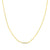 1.85mm Diamond-Cut Solid Flat Link Chain Necklace in 14K Gold