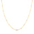 Pink Enamel Bead Station Necklace in 14K Gold