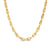 5.5mm Diamond-Cut Hollow Rolo Chain Necklace in 10K Gold - Shryne Diamanti & Co.