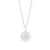 1 CT. T.W. Certified Lab-Created Diamond Snowflake Pendant in 14K White Gold (F/SI2)