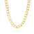 Men's 5.2mm Solid Curb Chain Necklace in 10K Gold - 18"