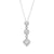 Shryne Diamanti & Co x Rocksbox 3/4 CT. T.W. Lab-Created Diamond Triple Drop Pendant in 10K White Gold