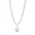 Shryne Diamanti & CoRocksbox 4 CT. T.W. Pear-Shaped Lab-Created Diamond Double Halo Necklace in 10K White Gold