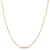 1.3mm Solid Rope Chain Necklace in 18K Gold