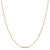 1.15mm Diamond-Cut Solid Cable Chain Necklace in 18K Gold