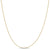 0.9mm Solid Box Chain Necklace in 18K Gold