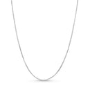 0.7mm Box Chain Necklace in Solid 14K Gold - Shryne Diamanti & Co.