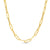 3.8mm Paper Clip Chain Necklace in Hollow 14K Gold - 18" - Shryne Diamanti & Co.