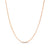 0.7mm Box Chain Necklace in Solid 14K White Gold - Shryne Diamanti & Co.