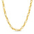 6.0mm Oval Link Chain Necklace in Hollow 14K Gold - 20" - Shryne Diamanti & Co.