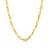 3.0mm Oval Link Chain Necklace in Hollow 14K Gold - 22" - Shryne Diamanti & Co.