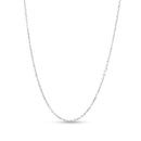 Diamond-Cut 1.2mm Cable Chain Necklace in Solid 14K Gold - 18"