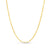 Open 1.4mm Box Chain Necklace in Solid 14K Gold - 18" - Shryne Diamanti & Co.