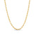 1.6mm Rope Chain Necklace in Solid 14K White Gold