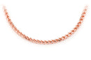 3.5MM Franco 14k Solid Gold Chain