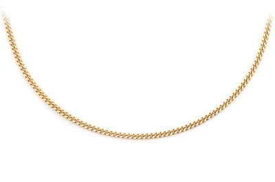 1.5MM Miami Cuban 14k Solid Gold Chain