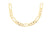 7MM Figaro Chain 14k Solid Gold