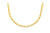 3MM Byzantine 14k Solid Gold Chain