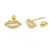 14K Gold Lab Diamonds Lip Stud Earrings W. Screw Back - Shryne Diamanti & Co.