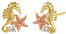 14K Mystical Seahorse - Shryne Diamanti & Co.
