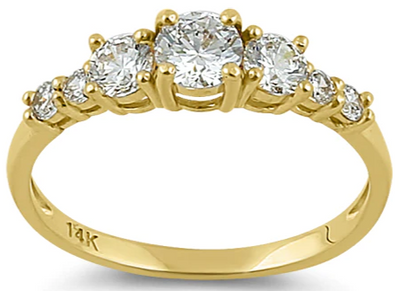 14K Celestial Engagement Ring - Shryne Diamanti & Co.