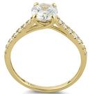 14K Solitaire Round Engagement Ring - Shryne Diamanti & Co.