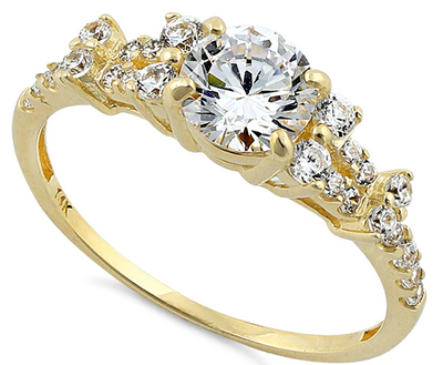 14K Shryne's Signature Engagement Ring - Shryne Diamanti & Co.
