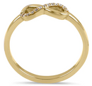 14K Dainty Bow Ring - Shryne Diamanti & Co.