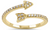 14K Arrow Prestigious Ring - Shryne Diamanti & Co.