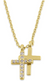 14K Cross Diamond Necklace - Shryne Diamanti & Co.