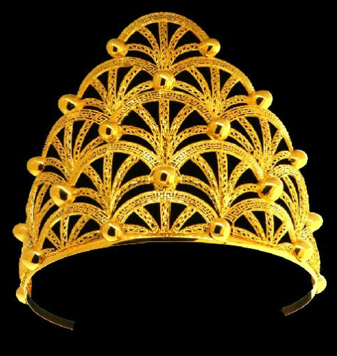 21K Gold Crown - Shryne Diamanti & Co.