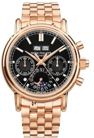 PATEK PHILIPPE Grand Complications Black Dial Men's Watch - Shryne Diamanti & Co.