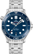 Omega Seamaster Diver 300M Blue Dial Men's Watch - Shryne Diamanti & Co.