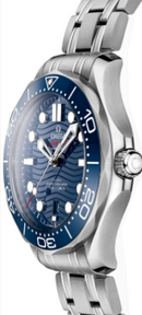 Omega Seamaster Diver 300M Blue Dial Men's Watch - Shryne Diamanti & Co.